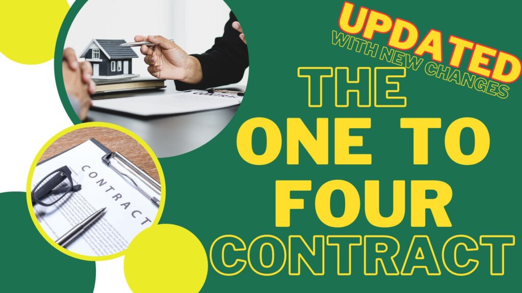 04-08-2025 • 11am-2pm • The One to Four Contract (Updated Contract)